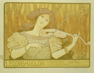 Reproduktion eines Posters, das 